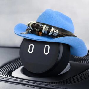 Blue cowboy hat leaf style / L code