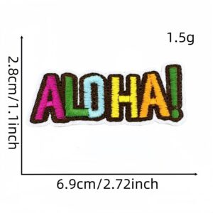 Hawaiian cloth stickers 23#