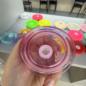 Transparent-rose red / Fit mug