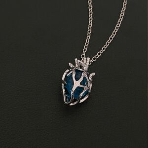 Silver + Blue