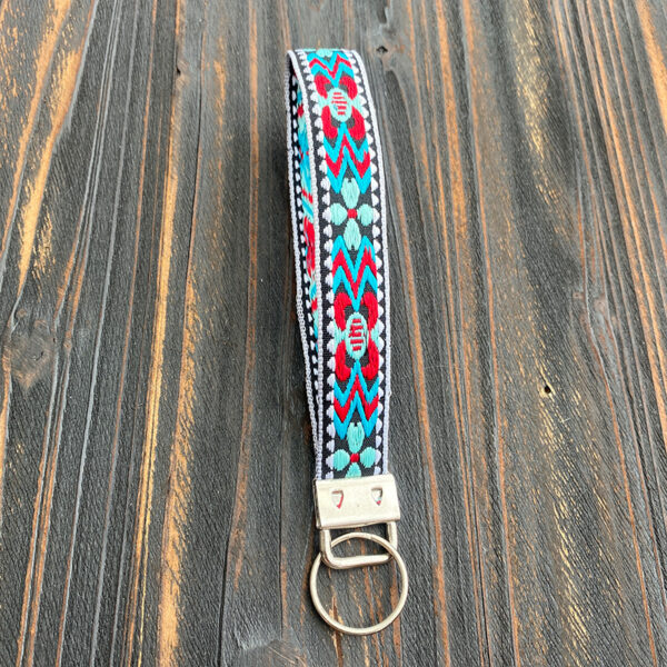Wholesale Ethnic style handmade wristband long keychain