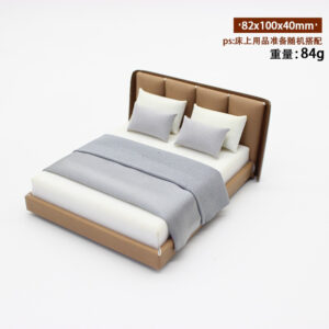 [1:20] Italian double bed + bedding