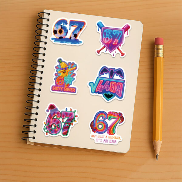 Wholesale 60pcs Waterproof Vinyl Stickers