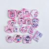 O1CN01WT51Kn1l5L906J2KT_2221007554767-0-cib Wholesale ZORRA Sister's Perforated Double-Sided Printed Bead Aessories for Mobile Phone Chains, Bag Chains, Keychains, Loose Beads