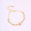 O1CN01WTXzlm1mmgFjI9AP7_2220324334997-0-cib Wholesale Sweet cherry blossom pink flower zircon bracelet