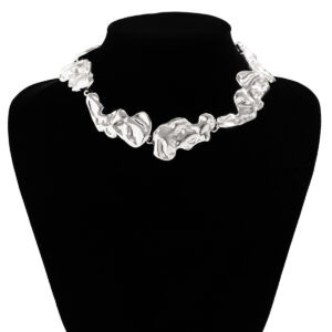 01 Necklace White K 6085