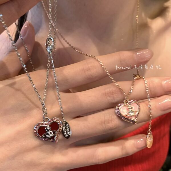 Wholesale Love Saturn Necklace