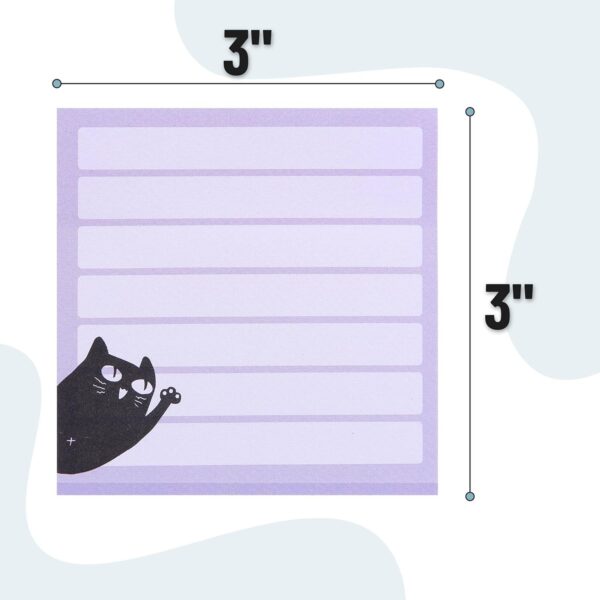 Wholesale Cartoon cat daily planner with removable high-adhesive sticky notes