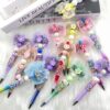 Wholesale Creative Crystal Bow Beaded DIY Finished Beaded Pen