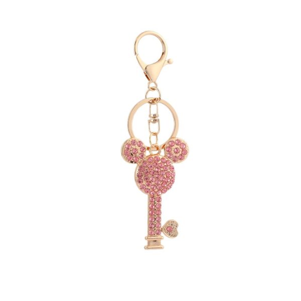Wholesale Cute rhinestone keychain