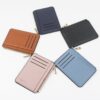 Wholesale Creative Zipper Large Capacity Ultra Thin Multi Card Pocket Wallet