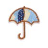 Wholesale Colorful Embroidered Bee Small Umbrella DIY Patches