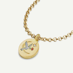 Peace dove-necklace