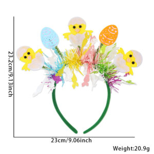 Egg shell chicken / Color band headband (without light)