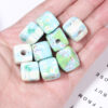 Wholesale 10pcs Cute Landscape Animal Beach Series Acrylic Beads