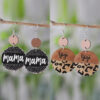 O1CN01Wkxwr81ZzQ6GLfl4U_2214986983265-0-cib Wholesale Mother's Day Leopard GIGI MAMA Pendant Wooden Double-sided Earrings