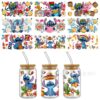 Wholesale Popular Stitch Uv Dtf Transfer Crystal Transparent Sticker Waterproof and Scratch-Resistant Cartoon Cute Decoration Wholesale Cross-Border