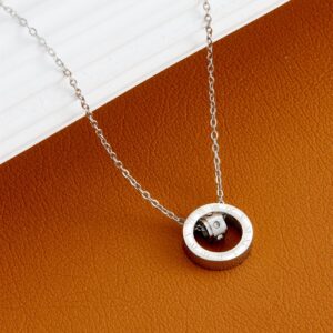 X703 roman with diamonds steel color