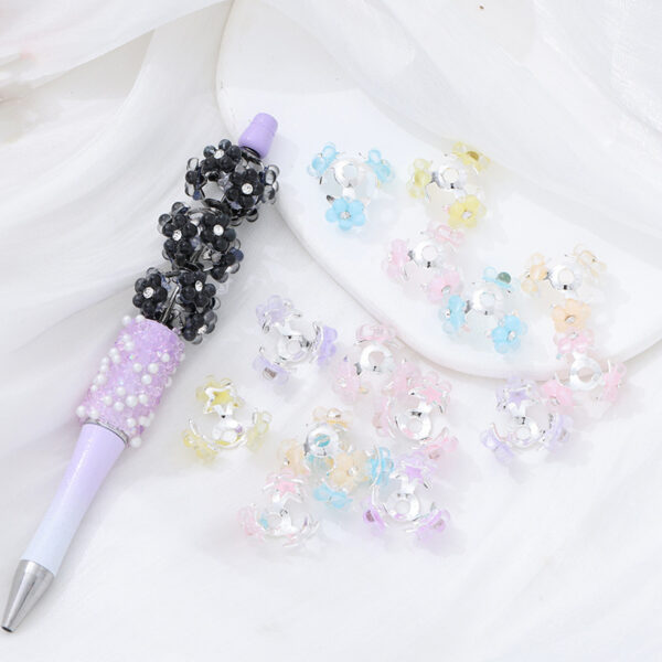 Wholesale Five inted star flower holder angel wings