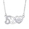 Wholesale 520 Digital Heart- Pendant Necklace