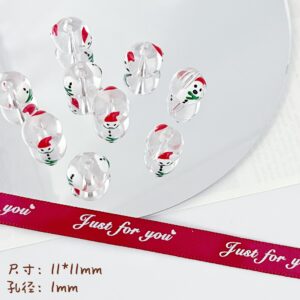 10#Red hat snowman (1 piece)