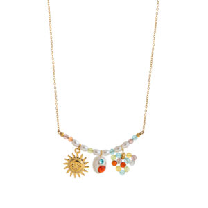 Heavenly sunset necklace