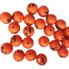 Wholesale 5pcs 20MM Pumpkin Smiley Face Printed Beads