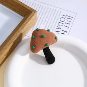 Mushroom coffee color (size: 5*2.8cm)