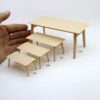 O1CN01WzV6nH24hn19CuB2T_2212776247423-0-cib Wholesale Mini dollhouse decorations dining tables chairs