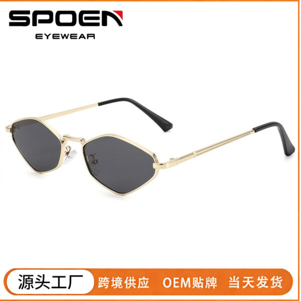 Wholesale Diamond frame UV resistant sunglasses