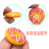 Wholesale Cartoon Food Donuts Cute Resin Beads Focal Beads