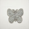 Wholesale Leopard print butterfly flower rhinestone