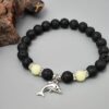 Wholesale Agate Luminous Jewelry Volcanic Volcanic Stone Bracelet