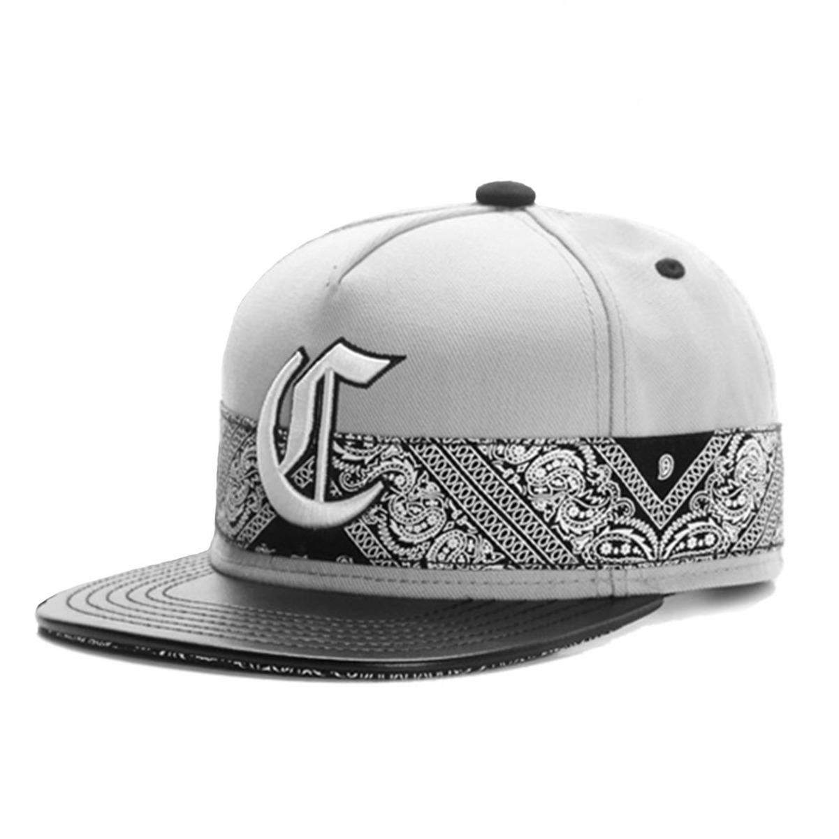 Wholesale Printed embroidered baseball cap with cashew pattern letters