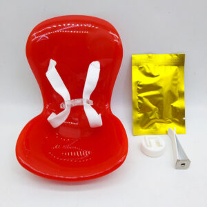 Red rope chair + scented tablet box + clip + scented tablets