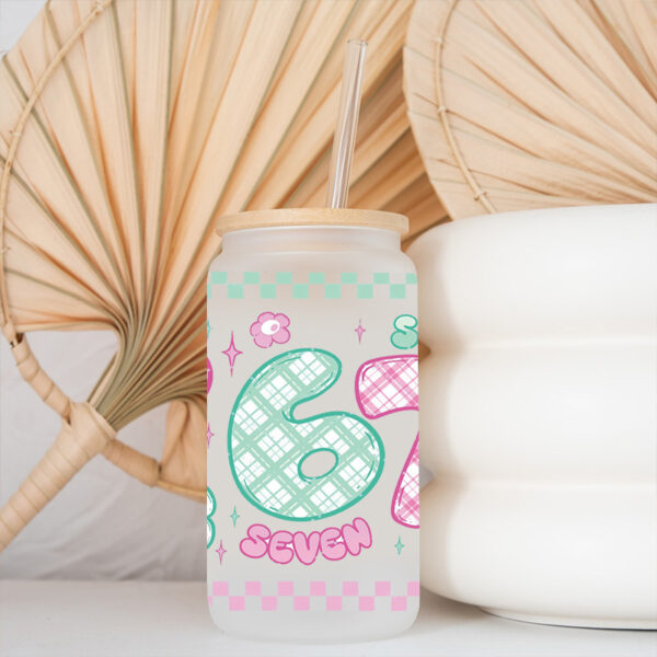 Wholesale UV transfer sticker for glass cups crystal label crystal sticker 16OZ UV DTF WRAPS