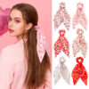 Wholesale Valentine's Day ribbons, sweet and loving lips, printed headband