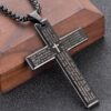 O1CN01X9h50n1hW7qy6Zp4O_2221274484284-0-cib Wholesale Cross Scripture Titanium Steel Cross Necklace