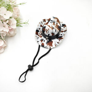 Milk pattern velvet belt / S code diameter 13.5cm