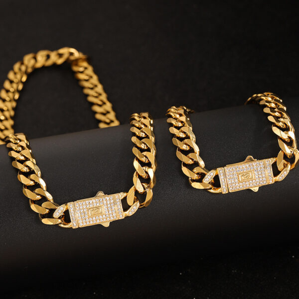 O1CN01XDNtXE1Y4LFnPHNVh_943403005-0-cib Wholesale Electroplated six sided rough chain Cuban chain