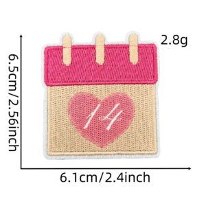 Pink couple cloth stickers 21#
