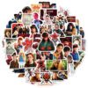 Wholesale 54pcs Cute Cartoon Character Waterproof Vinyl Stickers