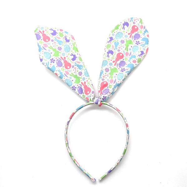 Wholesale Easter colored cartoon rabbit ear headband