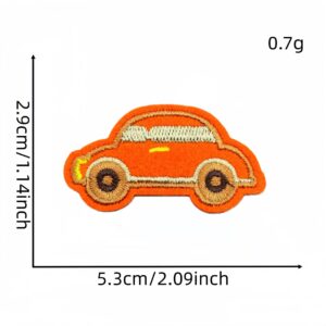 Cartoon car fabric patch #2