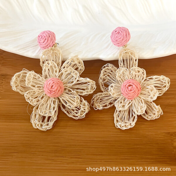 O1CN01XIgXQm1VHfpaxYwgW_2218049172628-0-cib Wholesale Bohemian Flower Earrings