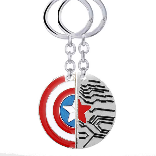 O1CN01XL6kG51YN7VcaSb8f_2217676353046-0-cib Wholesale Cross-Border New Hot Anime Peripheral Sales Avengers Necklace European and American Personalized Couple Brother Pendant Accessories