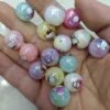 Wholesale UV color printing Sanrio cat round beads DIY string pen Chain OLY Exclusive