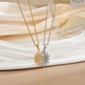 Magnetic couple necklace xl0282b