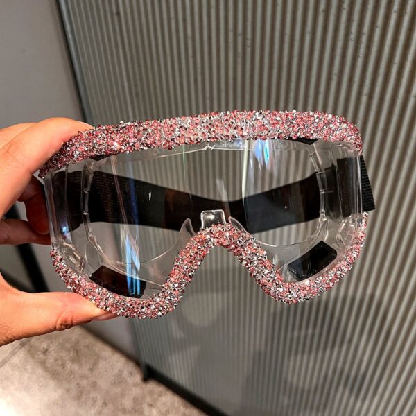 Wholesale Diamond goggles sand and dust proof riding glasses