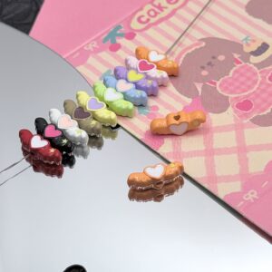 orange color / 13.7*4.7mm, hole approximately 1.8mm